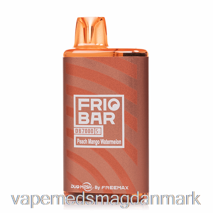 Vape Uden Nikotin Freemax Friobar Db7000 Engangs Fersken Mango Vandmelon